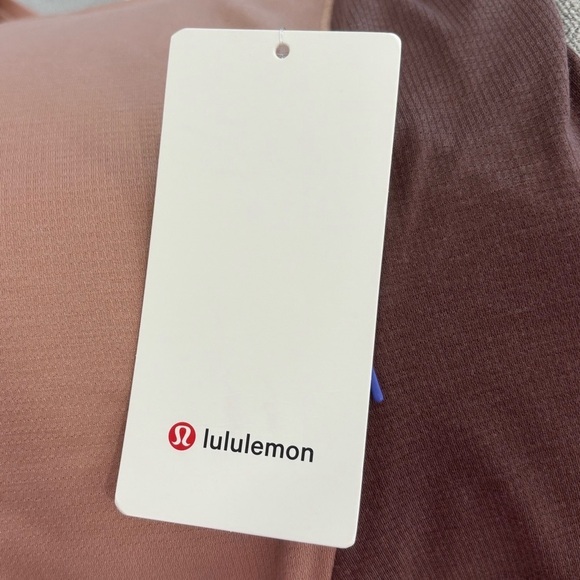 NWT Lululemon Cap Sleeve Hiking Tank In Pink Clay/Dark Oxide Size 2 - Picture 6 of 7